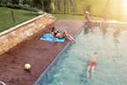 Begeisterung am Naturpool